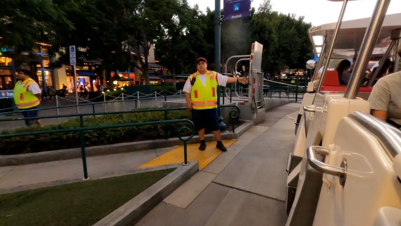 Disneyland Exit and Tram to Parking Structure | Bonus Video | 10/05/22 | Disneyland