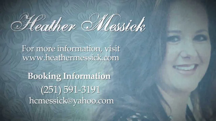 Heather Messick Promotional Video 2013