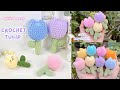 Eng cc how to crochet tulip keychaineasy amigurumi tutorial  beginnerfriendly l monua diy