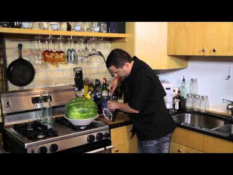 How to make a Drunken Watermelon Part 1