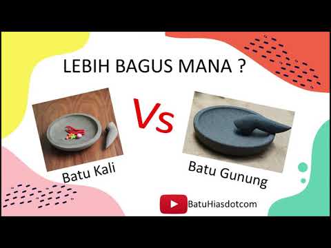 Video: Seperti apa bentuk batu lava?