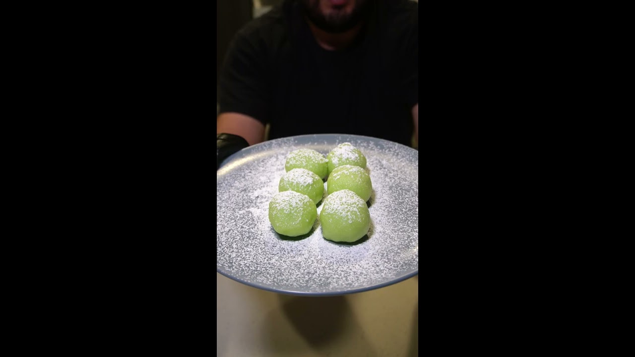 2 Ingredient Mochi Ball Easy Method 