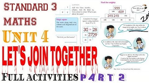 std 3 maths unit 4 let