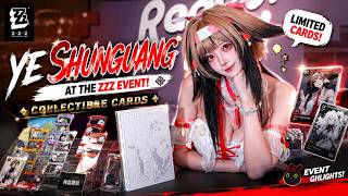 Ye Shunguang at a ZZZ Event! ❤️‍🔥 | Zenless Zone Zero Cosplay & Collectible Cards