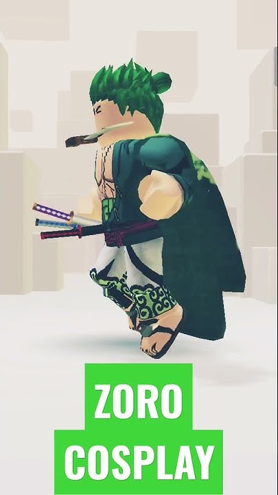 Zoro Cosplay|| Roronoa_Zoro || Roblox || HERO PRO GAMER - YouTube