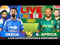 🔴 INDIA vs SOUTH AFRICA 3rd ODI LIVE score | IND vs SA Live Match Today | Live Cricket Commentary