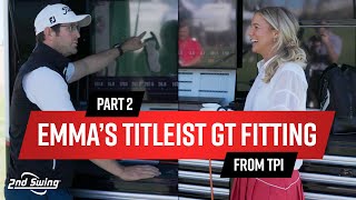 EMMA'S TITLEIST GT FAIRWAY WOODS FITTING