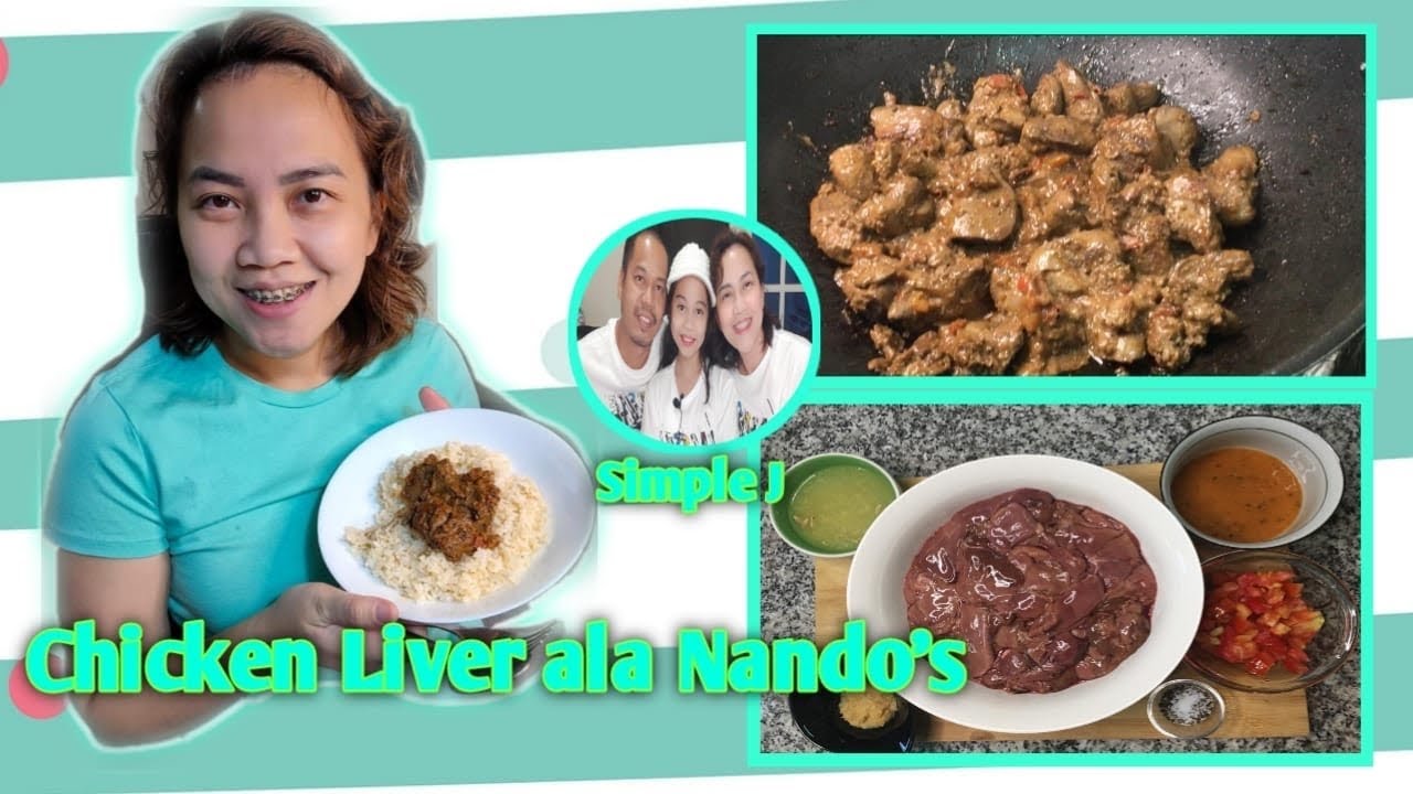 Chicken Liver ala Nando’s | Peri Peri Sauce | Lemon & Herbs - YouTube