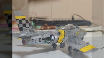 F-86F-NA Sabre (51-2897)"THE HUFF" academy 1/72 프라모델