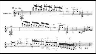 Video thumbnail of "Francisco Tarrega - Capricho arabe (audio + sheet music)"