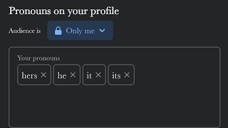 pronouns on your Facebook account | Facebook update July 2023 | pronouns Facebook Instagram account.