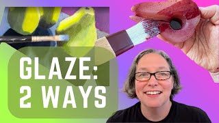 Glazing Pears: a Painting AND Dessert