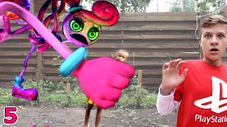 Мама Длинные Ноги УКРАЛА Эмму! 5 серия Poppy Playtime animation in real life / Супер Тима