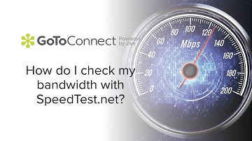 How do I check my bandwidth with SpeedTest.net?