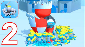 Crowd Run: Join & Clash - Gameplay Part 2 All Levels 15-27 (Android, iOS)