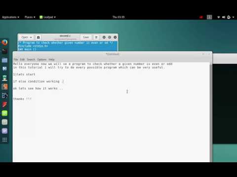 Program to check whether no is even or odd