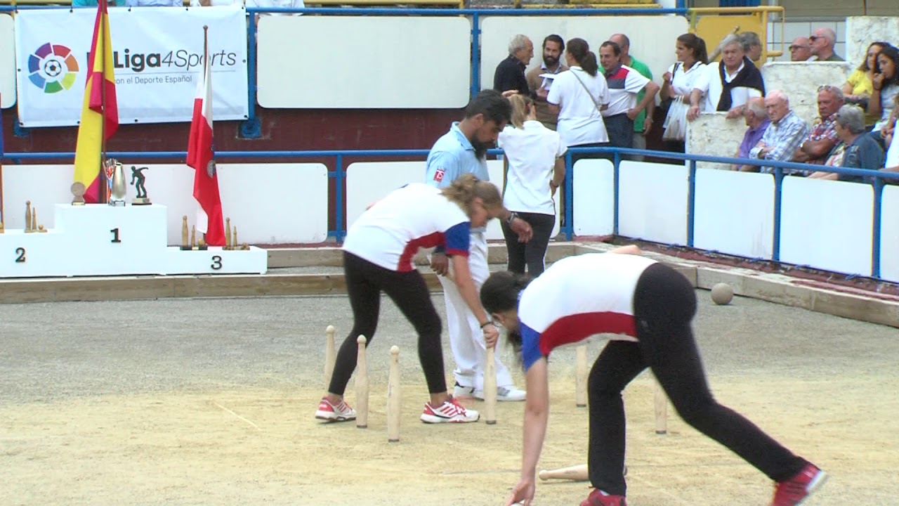 CAMPEONATO ESPAÑA BOLO PALMA FEMENINO 1º SEMIFINAL