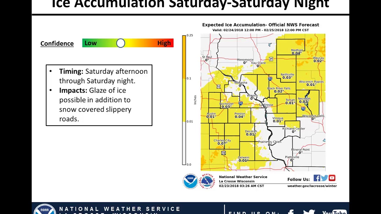 Friday AM Update: Winter Storm Possible Saturday/Saturday Night - YouTube
