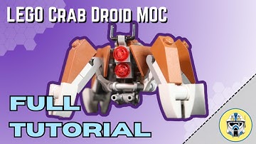 How to Build a Custom LEGO CRAB DROID! || FULL TUTORIAL