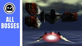 Star Fox 64 (N64) - All Bosses