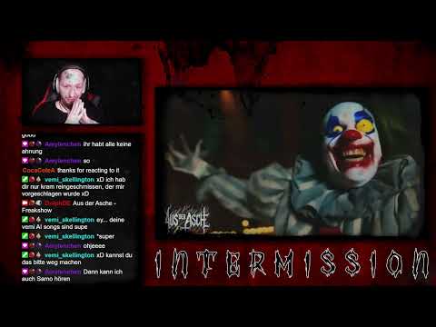Ich reacte zu Aus der Asche - Freakshow (SUNO.AI) - Reaction (German) - Livestream