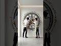 Turning a Giant Wall Clock Into Luxury Epoxy Art ✨🕰️ | Satisfying Transformation #epoxyfloor #luxury