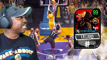 99 OVR Dame D.O.L.L.A. is a GLITCH! NBA Live Mobile 20 Season 4 Gameplay Ep. 39