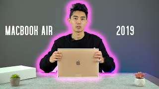 Macbook Air 2019 - Распаковка и первые впечатления.