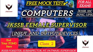 Computers Mock | Input and Output System | Test_2 | For all Competitive Exams | @TheAspirants01