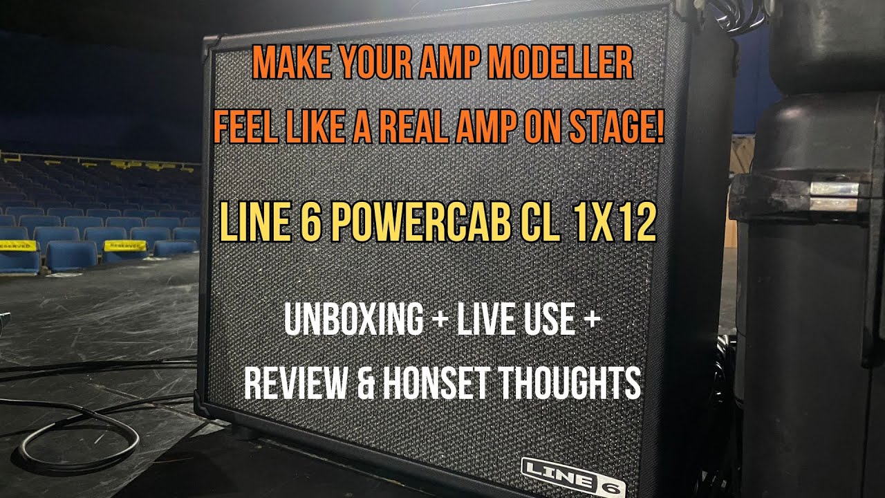 Line 6 POWERCAB CL - The Best Digital Amp Sim Cabinet? | Unboxing + Live Show Tones At DOLLYWOOD!