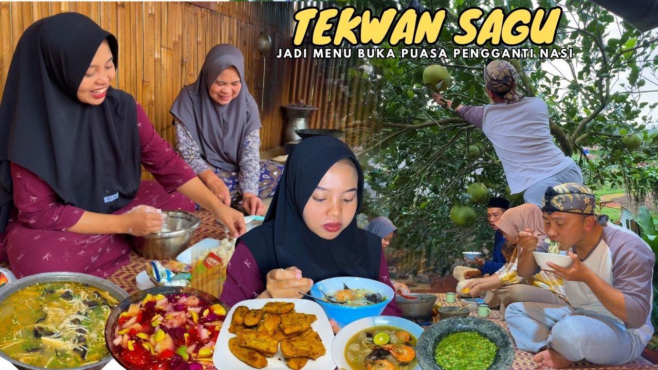 KEHIDUPAN DIDESA SAAT RAMADHAN | Masak Menu Buka Puasa 