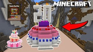 SELAMAT ULANG TAHUN! - MINECRAFT BUILD BATTLE #12