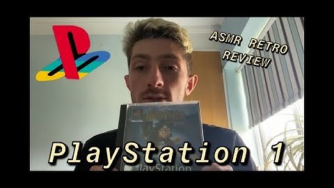 ASMR Retro Review - PlayStation 1 Games. Soft spoken + Gum chewing + Tapping
