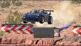 I Tested 14 Cars Against The Ultimate Cliff! 🛑 | BeamNG.drive