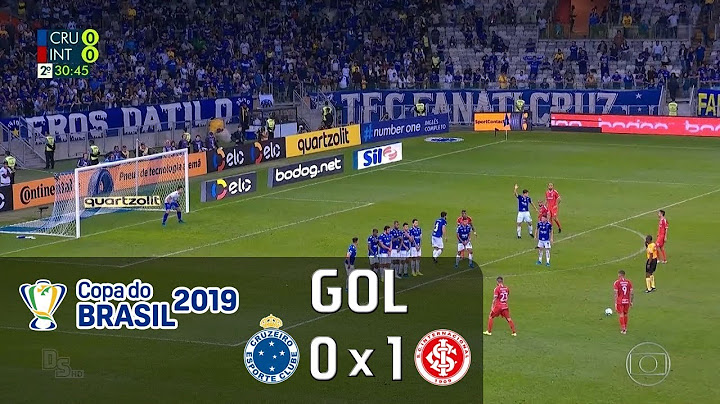 Gol - Cruzeiro 0 x 1 Internacional - Semifinal Copa do Brasil 2019