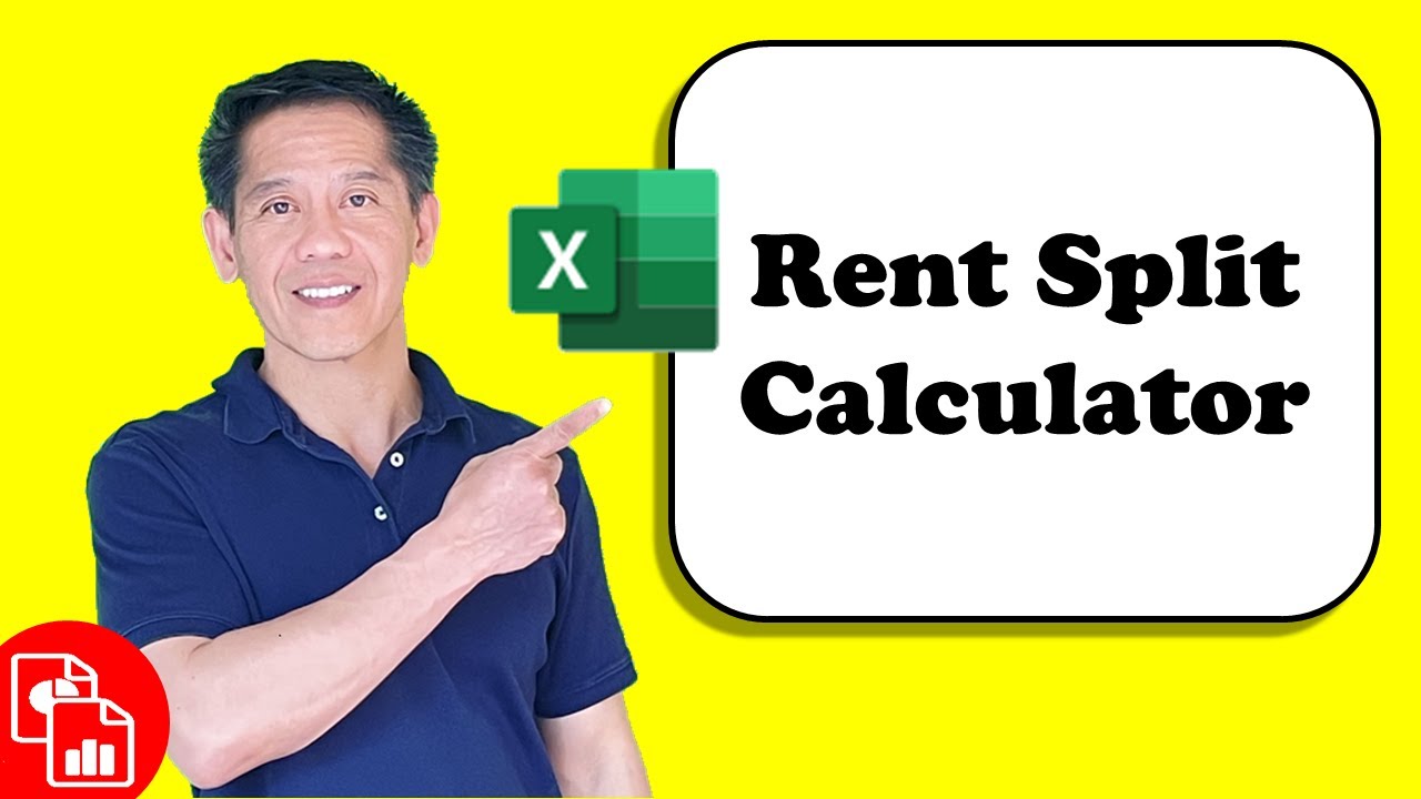 Rent Split Calculator in Excel YouTube