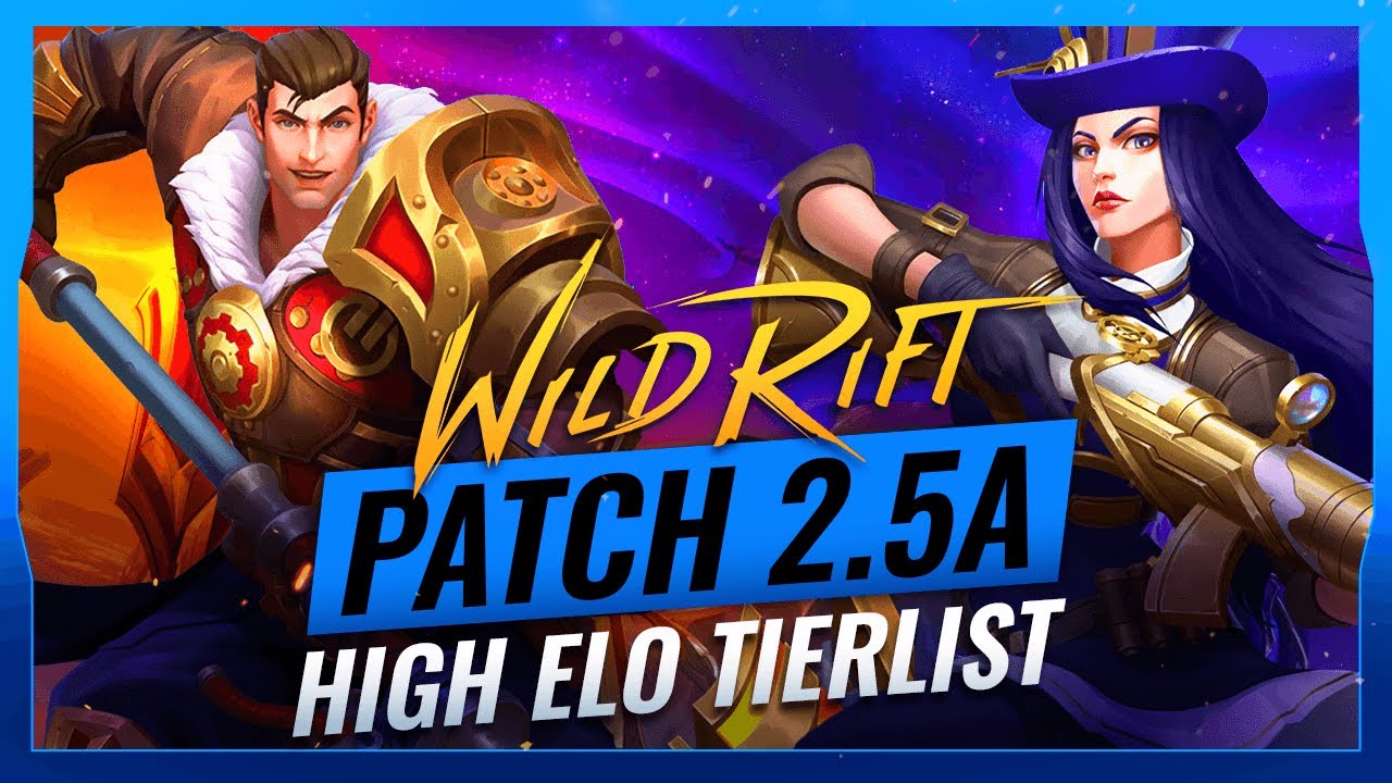 BEST HIGH ELO Champions TIER List - Patch 2.2 - Wild Rift (LoL