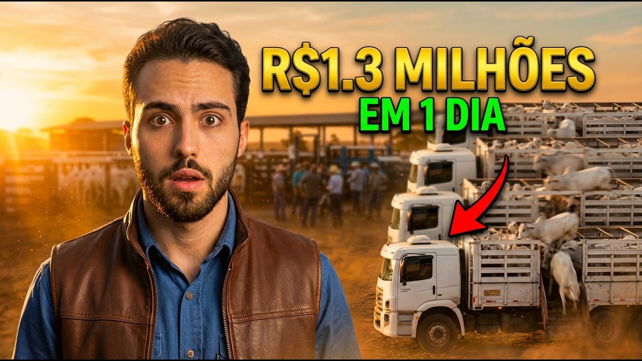 Vendi 250 Novilhas e Faturei mais de R$1,3 Milhões (mostrei tudo)