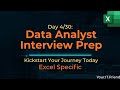 Common Excel Interview Questions &amp; Answers for Data Analysts (Day 4/30) 📊
