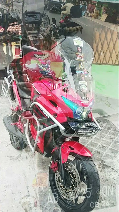 modifikasi CBR 150R Thailand menjadi motor adventure
