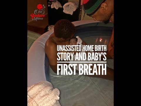 our-unassisted-home-birth-story-and-baby's-first-breath