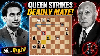 The Queen Hunt That Ended in CHECKMATE! | Tal vs Shamkovich 1971 screenshot 1