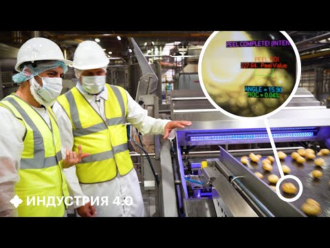 Как роботы делают чипсы | Индустрия 4.0