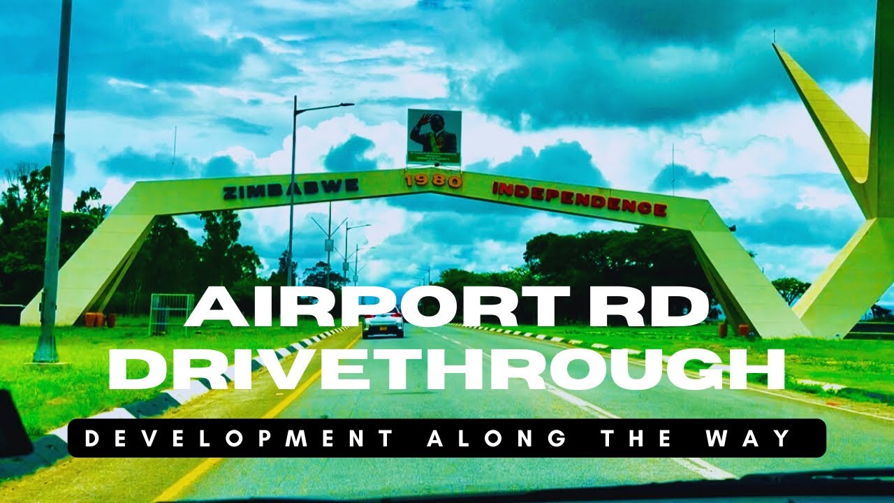 Trip From The Airport || Checking On Development Behind The Airport 