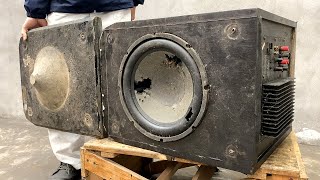 MR.ELECTRICITY PROJECT RESTORATION // Ground super subwoofer restoration