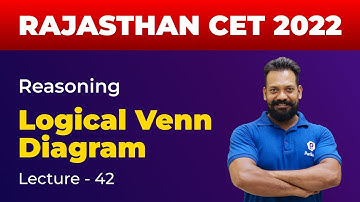 Rajasthan CET Classes Online 2022 | Reasoning | Logical Venn Diagram | Rajasthan CET Reasoning 2022