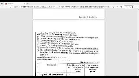 B.COM. SEM. - 2, FINANCIAL ACCOUNTING, CH - BUSINESS PURCHASE, PART - 1, BY PROF. RAKESH DANGI