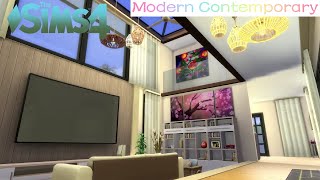 Modern Contemporary | The Sims 4 | Speed Build &amp; Tour