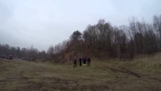 Nissan Patrol Climbing Quite A Large Hill