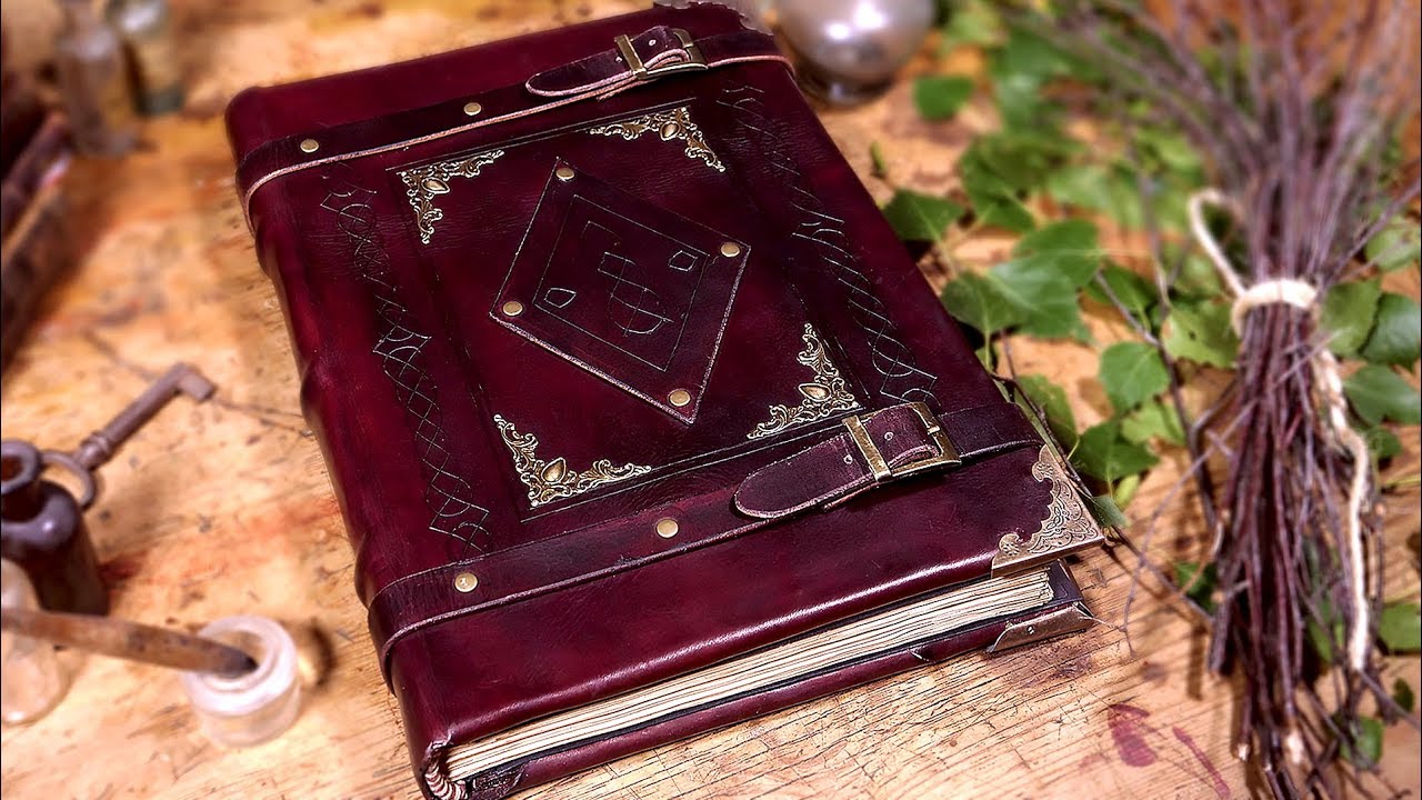 Making Epic Medieval Tome from Scratch YouTube